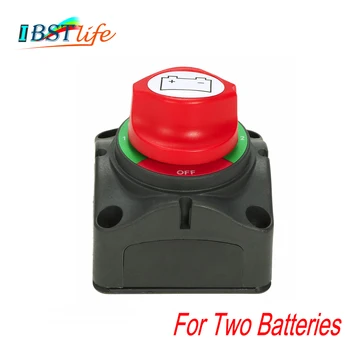 12V/24V Dual Battery Selector Isolator Master Switch Cutoff Cut Off Disconnect Power Kill Switch 4 Position Marine Boat Car RV
12V/24V Dual Battery Selector Isolator Master Switch Cutoff Cut Off Disconnect Power Kill Switch 4 Position Marine Boat Car RV