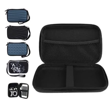 2.5 "3.5" HDD sac externe USB disque dur transporter Usb câble étui écouteur sac pour ordinateur portable support pour disque dur(China)