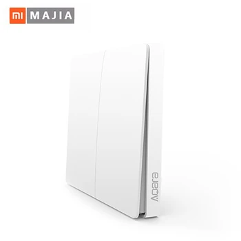 Xiaomi Smart Home Remote Control Switch Double Key Wireless Wall Panel Ceiling Lamp Light Control Via Smartphone APP
Xiaomi Smart Home Remote Control Switch Double Key Wireless Wall Panel Ceiling Lamp Light Control Via Smartphone APP
