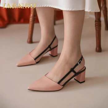 Sarairis On Sale 2020 Elegant Pointed Toe High Heels Cow Skin Genuine Leather Summer Women Shoes Sandals 
Sarairis On Sale 2020 Elegant Pointed Toe High Heels Cow Skin Genuine Leather Summer Women Shoes Sandals
