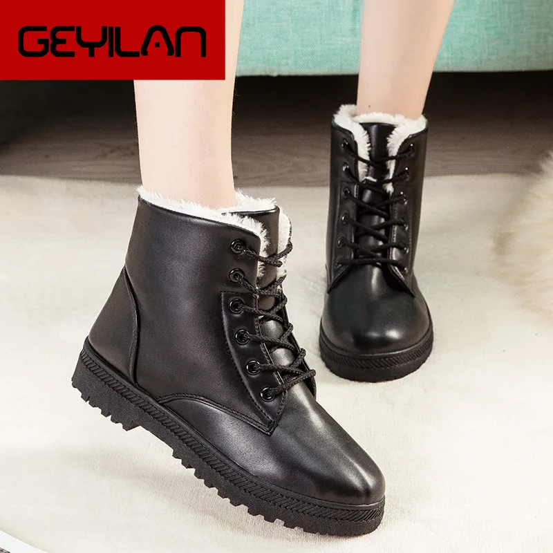 Women Boots Winter Warm Snow Boots Women Faux Suede Ankle Boots For Female Winter Shoes Botas Mujer Plush Shoes Woman 2465
Women Boots Winter Warm Snow Boots Women Faux Suede Ankle Boots For Female Winter Shoes Botas Mujer Plush Shoes Woman 2465