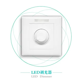 Manual switch DC 12V 24v constant voltage 10A led light mono dimmer with rotary knob
Manual switch DC 12V 24v constant voltage 10A led light mono dimmer with rotary knob