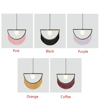 Fabric yellow/pink tassel led pendant lights glass ball hanging lamp For Living Room Bedroom Home Lighting Fixtures Pendant lamp
Fabric yellow/pink tassel led pendant lights glass ball hanging lamp For Living Room Bedroom Home Lighting Fixtures Pendant lamp