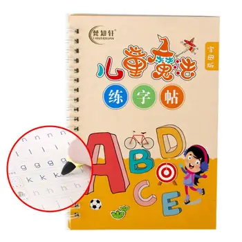 1Pc Writing Paste Calligraphy Books Kids Educational Learning English Word Copybook Calligraphy Handwriting
1Pc Writing Paste Calligraphy Books Kids Educational Learning English Word Copybook Calligraphy Handwriting