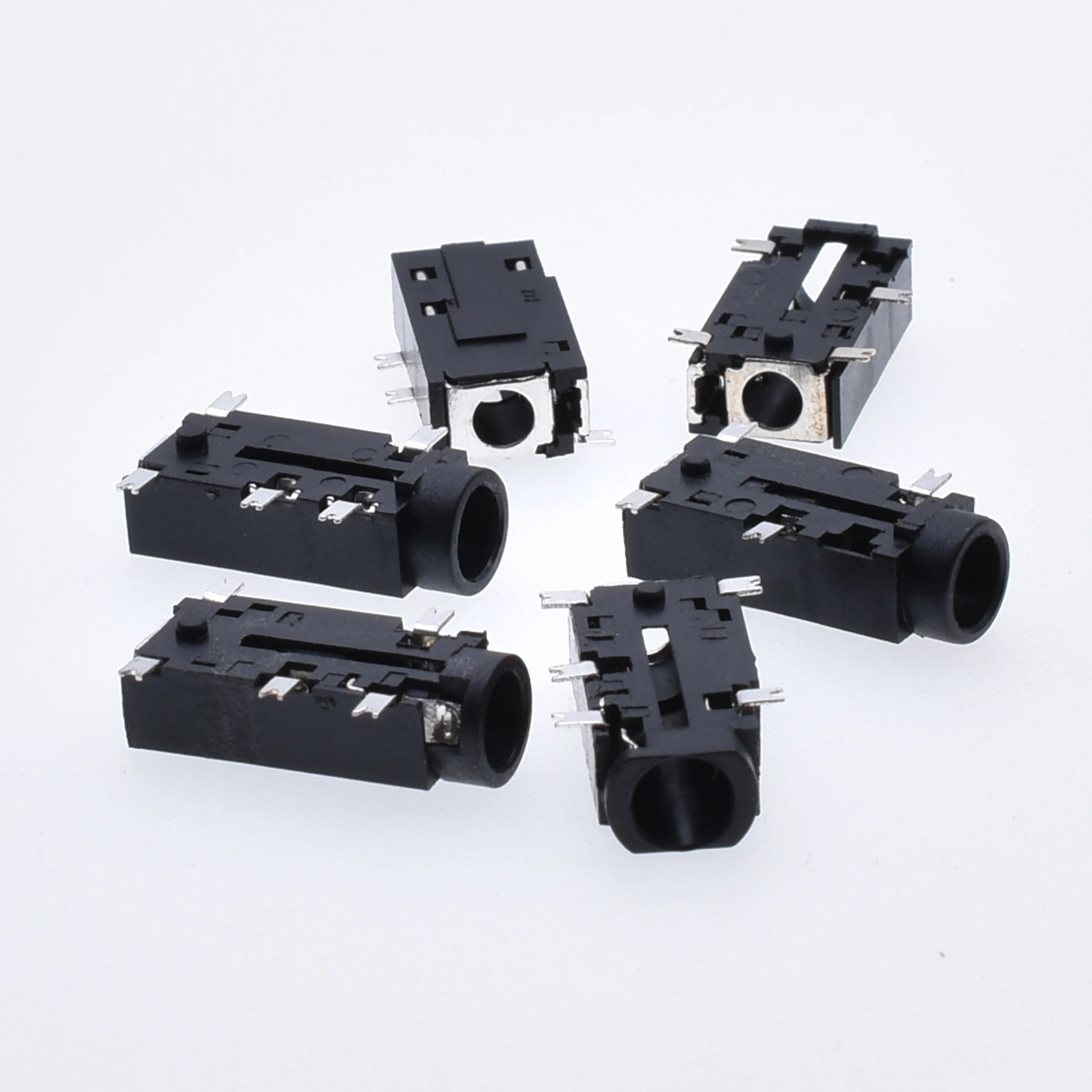 10Pcs PCB Mount 3.5mm 4 Pole DIP Audio Jack Connector high-quality PJ-381 Headphones Jack Socket five-Leg thermostability
10Pcs PCB Mount 3.5mm 4 Pole DIP Audio Jack Connector high-quality PJ-381 Headphones Jack Socket five-Leg thermostability