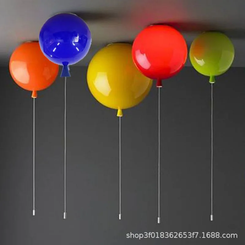 Creative Cool Modern Minimalist LED CHILDREN'S Room Lamp Bedroom Lamp Decoration Ceiling Color Balloon Lamp
Creative Cool Modern Minimalist LED CHILDREN'S Room Lamp Bedroom Lamp Decoration Ceiling Color Balloon Lamp