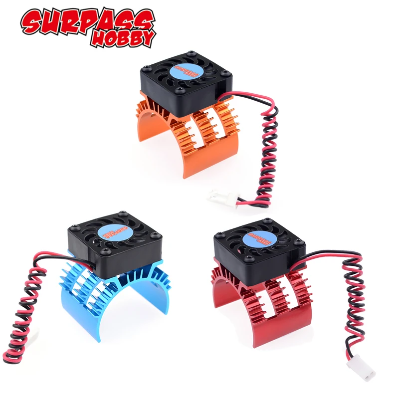 SURPASS HOBBY Cooling Fan 21000RPM 7014 Motor Heat Sink for 1/10 HSP RC Car Modified 540 550 3650 3660 3670 3674 Series
SURPASS HOBBY Cooling Fan 21000RPM 7014 Motor Heat Sink for 1/10 HSP RC Car Modified 540 550 3650 3660 3670 3674 Series