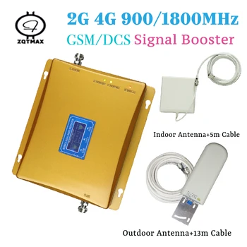 ZQTMAX GSM 900 DCS 1800 Dual Band 2G 4G Repeater with Indoor outdoor Antennas LTE Cellular Mobile Signal Booster kit for home
ZQTMAX GSM 900 DCS 1800 Dual Band 2G 4G Repeater with Indoor outdoor Antennas LTE Cellular Mobile Signal Booster kit for home