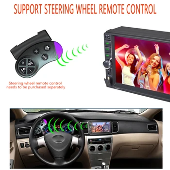 1Pcs 7 inch Bluetooth Car MP5 Player Android 8.1 Double 2 Din 16g Quad Core GPS Car Stereo MP5 Player FM 7035UM Car Supplies
1Pcs 7 inch Bluetooth Car MP5 Player Android 8.1 Double 2 Din 16g Quad Core GPS Car Stereo MP5 Player FM 7035UM Car Supplies