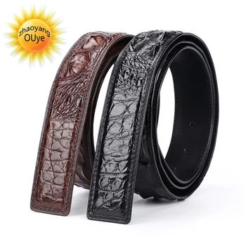 zhaoyangOUyeCrocodile back bone belt 2020 new fashion 3.8 cm wide high quality men and women genuine smooth button free button 
zhaoyangOUyeCrocodile back bone belt 2020 new fashion 3.8 cm wide high quality men and women genuine smooth button free button