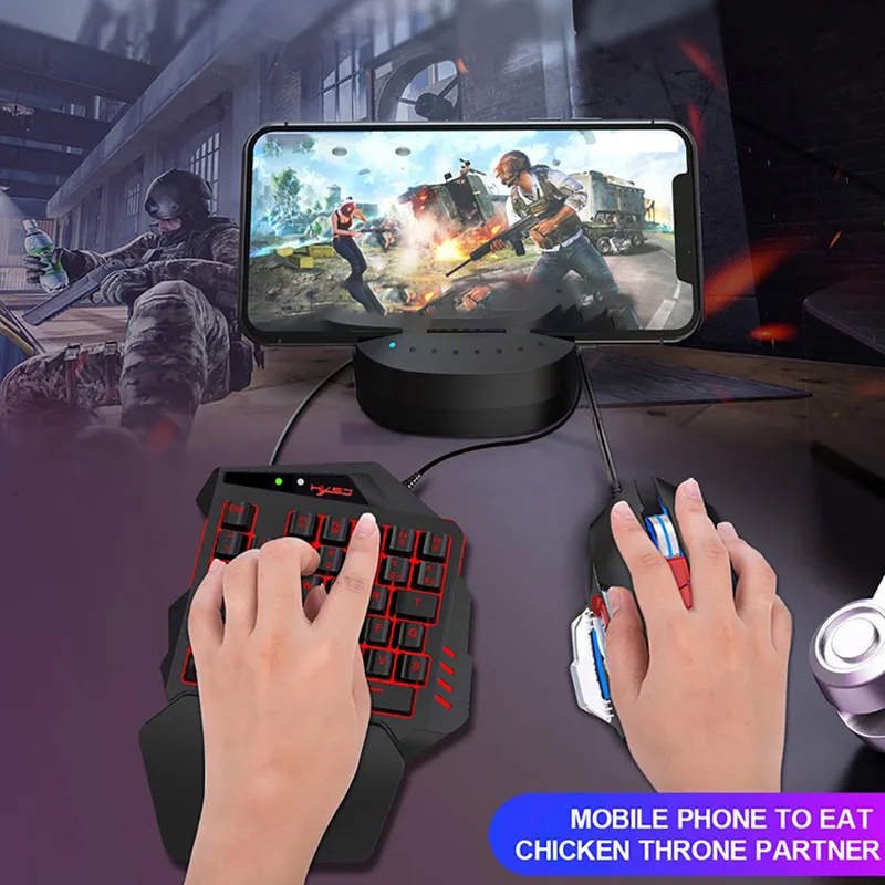 HobbyLane Single Handed V500 RGB illuminated gaming keyboard Game Keyboard One Hand Ergonomic Gaming Keypad for PS3 PS4 (Boxed)
HobbyLane Single Handed V500 RGB illuminated gaming keyboard Game Keyboard One Hand Ergonomic Gaming Keypad for PS3 PS4 (Boxed)