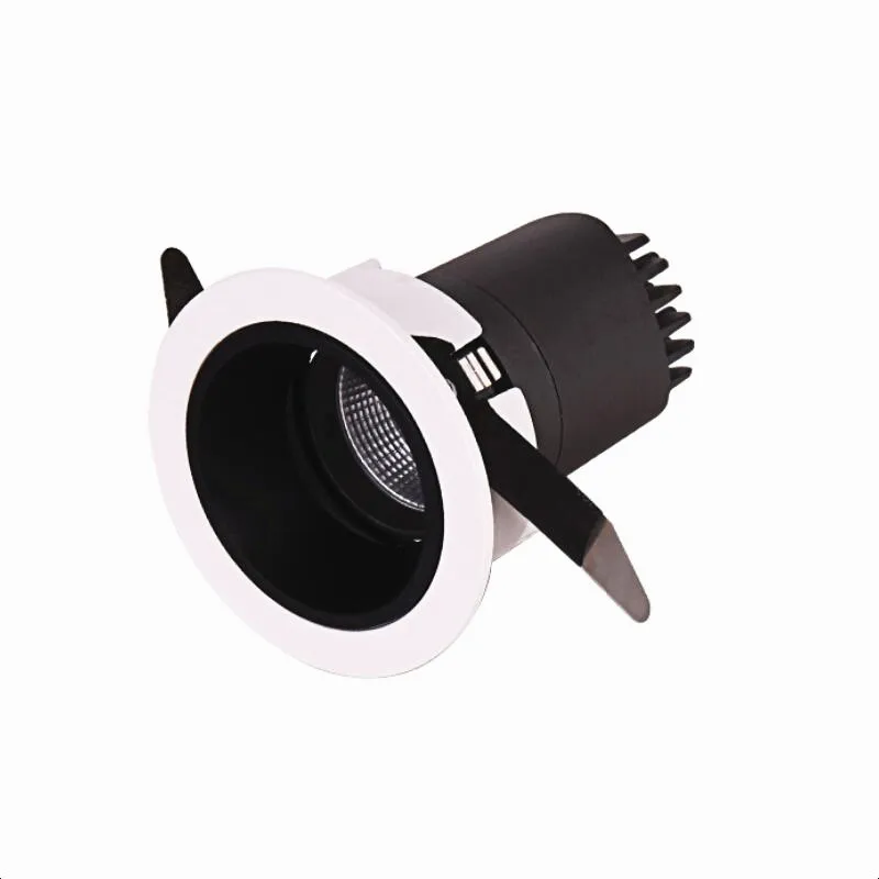 

12W 18W Embedded COB LED Downlights High CRI Ra93 Commercial Hotel Project Anti-glare wall Wash Lamp Indoor Spot Light