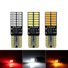 2pcs T10 LED Bulb Canbus 5W5 Car W5W Signal Light 12V 6000K Wedge Side Interior Dome Reading Lamps White Car Accessories Car
2pcs T10 LED Bulb Canbus 5W5 Car W5W Signal Light 12V 6000K Wedge Side Interior Dome Reading Lamps White Car Accessories Car
