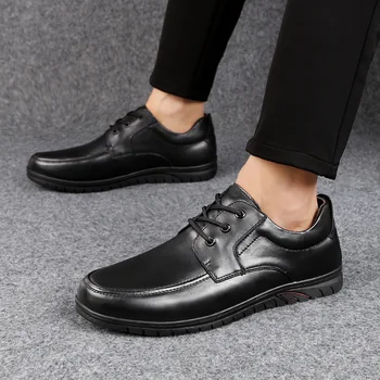 Fashion men's casual shoes casual genuine leather spring autumn lace up handmade oxfords sewing shoes for men Black Burgundy
Fashion men's casual shoes casual genuine leather spring autumn lace up handmade oxfords sewing shoes for men Black Burgundy