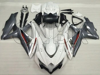 GSXR600 2010 Abs Fairing GSX-R600 08 09 White Grey Fairings for Suzuki GSXR750 2008 - 2010 K8 Bodywork 
GSXR600 2010 Abs Fairing GSX-R600 08 09 White Grey Fairings for Suzuki GSXR750 2008 - 2010 K8 Bodywork