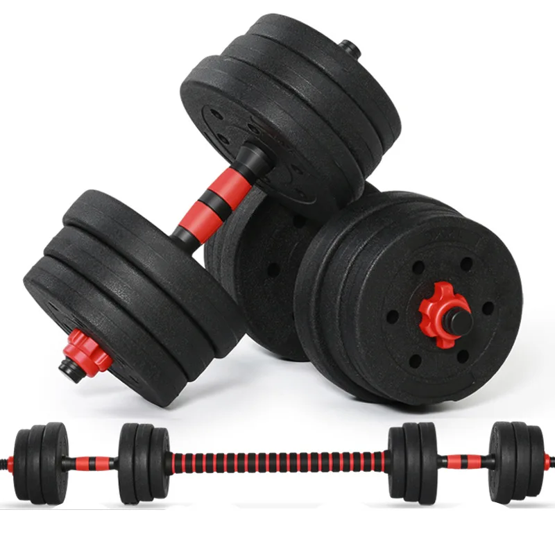 10 KG Adjustable Dumbbell Weight Set Weights Gym Workout Fitness Dumbbells | Спорт и развлечения
