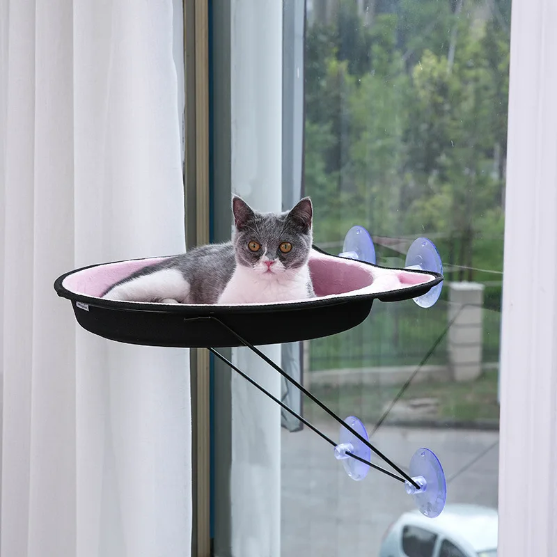 CONG Fee Removable High Sleeping Soft Hanging Hammock Sunbathing Cat Window Mounted Hammock
CONG Fee Removable High Sleeping Soft Hanging Hammock Sunbathing Cat Window Mounted Hammock