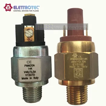 Original ITALY Elettrotec Pressure switch PMM20A14K cutter pressure switch
Original ITALY Elettrotec Pressure switch PMM20A14K cutter pressure switch