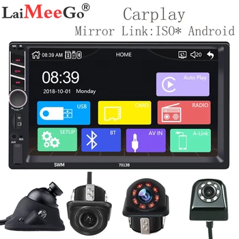 2din Car radio 7'' Carplay Mirror link Android 9 Auto Multimedia Player Bluetooth USB FM Rear View Camera MP5 Player Double Din
2din Car radio 7'' Carplay Mirror link Android 9 Auto Multimedia Player Bluetooth USB FM Rear View Camera MP5 Player Double Din