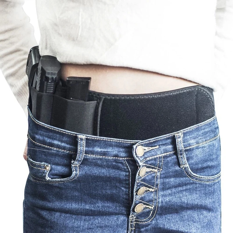 Concealed Carry Belly Band Holster IWB Magazine Pouch Gun Pistol Holsters Chest Shoulder Holster For Airsoft Glock 17 19 1911
Concealed Carry Belly Band Holster IWB Magazine Pouch Gun Pistol Holsters Chest Shoulder Holster For Airsoft Glock 17 19 1911