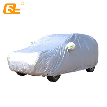 190T Universal SUV Sedan Full Car Covers Waterproof Sun dust Rain Snow Protection UV Car Umbrella Silver hatchback
190T Universal SUV Sedan Full Car Covers Waterproof Sun dust Rain Snow Protection UV Car Umbrella Silver hatchback