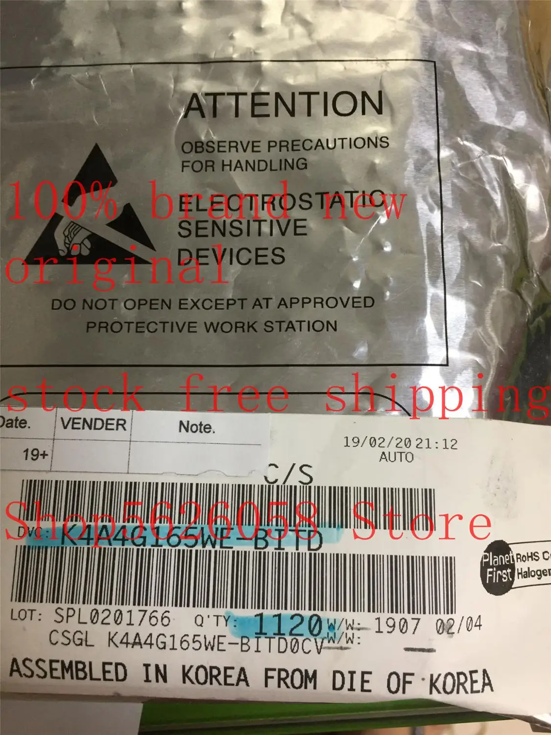 K4A4G165WE-BITD K4A4G165WE K4A4G16 BGA 100% Новый оригинальный 1 шт./лот в наличии | Электроника