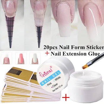 Building Extension UV Gel Polish Varnish Soak Off UV LED Builder Extend Gel Tips Soak Off Building Nails Art with 20Pcs Stickers
Building Extension UV Gel Polish Varnish Soak Off UV LED Builder Extend Gel Tips Soak Off Building Nails Art with 20Pcs Stickers
