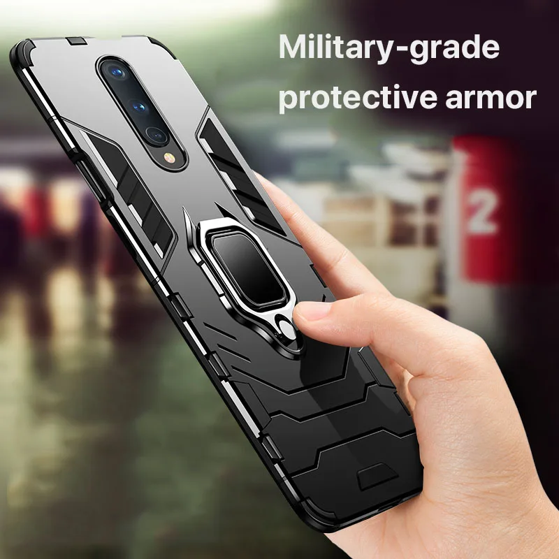 Shockproof Hybrid Armor Case on For Oneplus 8 pro 7 7t pro Magnetic Holder Ring Case For Oneplus 1+8 pro 1+7 1+7t Pro Back cover
Shockproof Hybrid Armor Case on For Oneplus 8 pro 7 7t pro Magnetic Holder Ring Case For Oneplus 1+8 pro 1+7 1+7t Pro Back cover