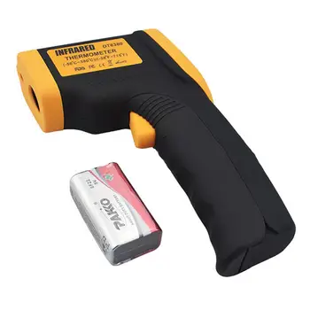 Infrared LCD Display Digital Thermometer Non-contact Temperature Tester Industrial IR L aser Point Gun Temp Test-tool
Infrared LCD Display Digital Thermometer Non-contact Temperature Tester Industrial IR L aser Point Gun Temp Test-tool