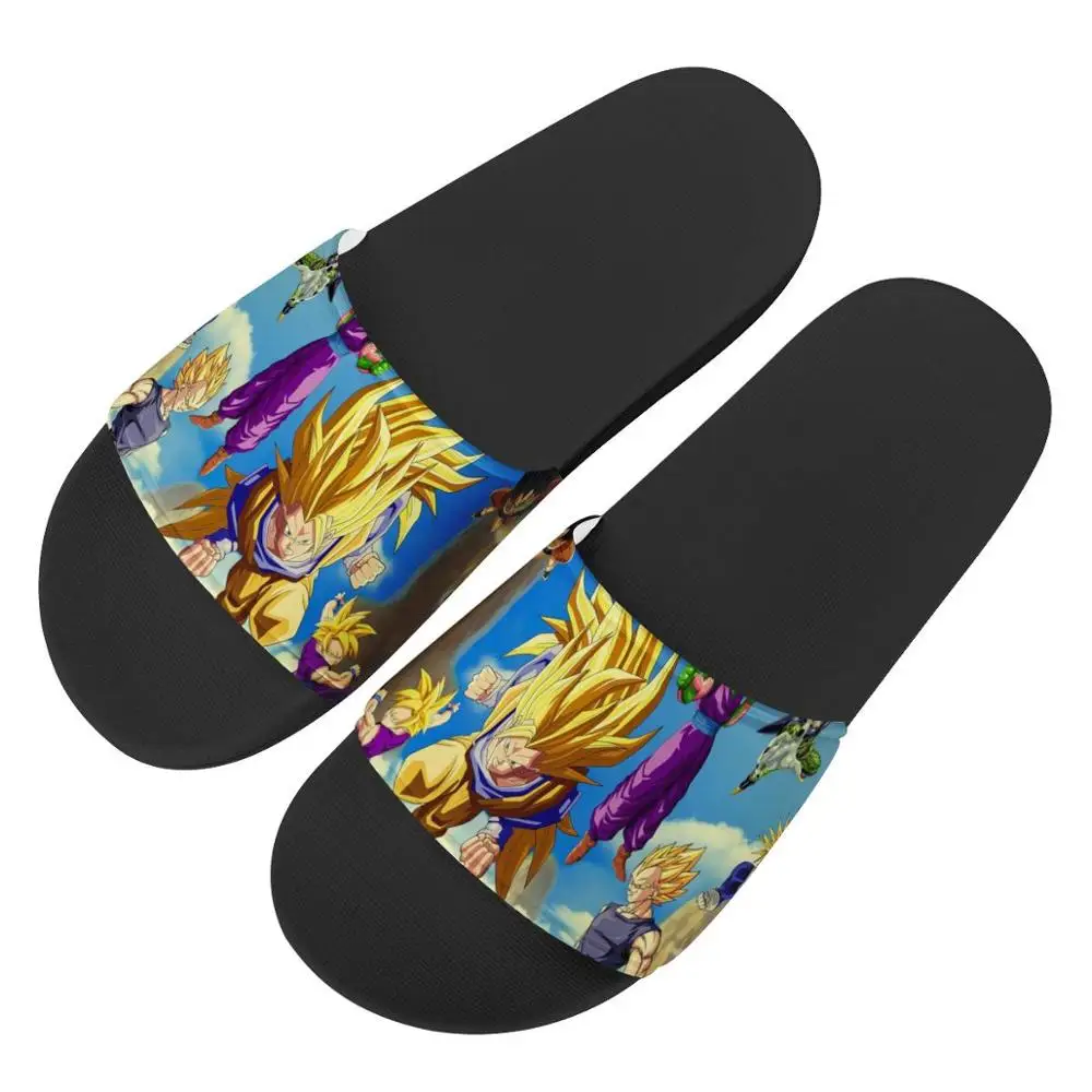 One piece Custom Slippers pattern Dragon Ball Z Super Saiyan goku man Slide Sandals Outdoor Non-slip Beach Shoe Plus Size anime
One piece Custom Slippers pattern Dragon Ball Z Super Saiyan goku man Slide Sandals Outdoor Non-slip Beach Shoe Plus Size anime