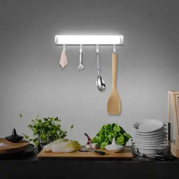 22.2cm Kitchen Appliances Rack Hook With Motion Sensor LED Light Kitchen Cabinet Lighting Lamp With Detachable Hook
22.2cm Kitchen Appliances Rack Hook With Motion Sensor LED Light Kitchen Cabinet Lighting Lamp With Detachable Hook