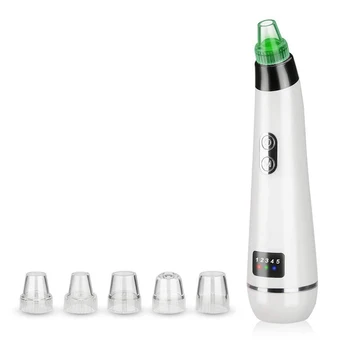 Blackhead Remover Vacuum Peel Tool Extractor Electric Skin Pore Cleaner Pimple Remover Tool With 5 Replaceable Suction Heads
Blackhead Remover Vacuum Peel Tool Extractor Electric Skin Pore Cleaner Pimple Remover Tool With 5 Replaceable Suction Heads
