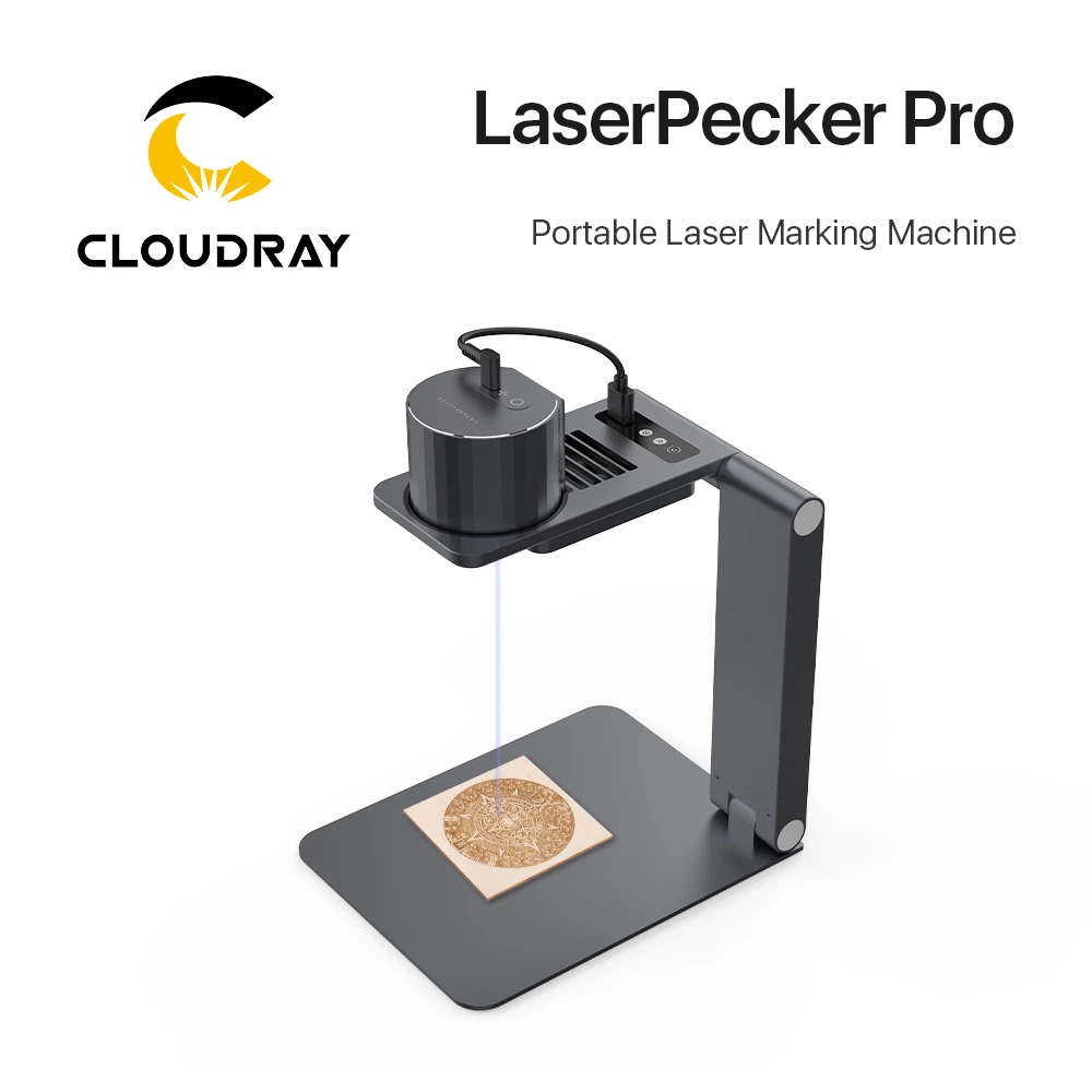 Лазерный гравер Cloudray 1 6 Вт 3D принтер портативный мини лазерный гравировальный