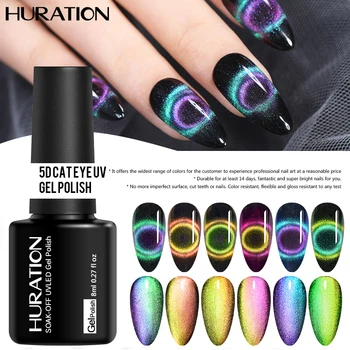 Huration Gel Polish Magnetic 9D Cat's Eye UV Gel Nail Polish Magnet Nail Polish Effect Gel Nail Polish DIY Nail Art Varnish
Huration Gel Polish Magnetic 9D Cat's Eye UV Gel Nail Polish Magnet Nail Polish Effect Gel Nail Polish DIY Nail Art Varnish
