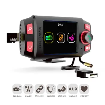 Car DAB+/DAB Radio Adapter Car FM Transmitter With 2.4 Inch Display And Bluetooth Car Mount MP3 Player Color Screen
Car DAB+/DAB Radio Adapter Car FM Transmitter With 2.4 Inch Display And Bluetooth Car Mount MP3 Player Color Screen