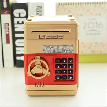 Smart Voice Piggy Bank Password Money Box Cash Coins Save Automatic Deposit Automatic money rolling password
Smart Voice Piggy Bank Password Money Box Cash Coins Save Automatic Deposit Automatic money rolling password