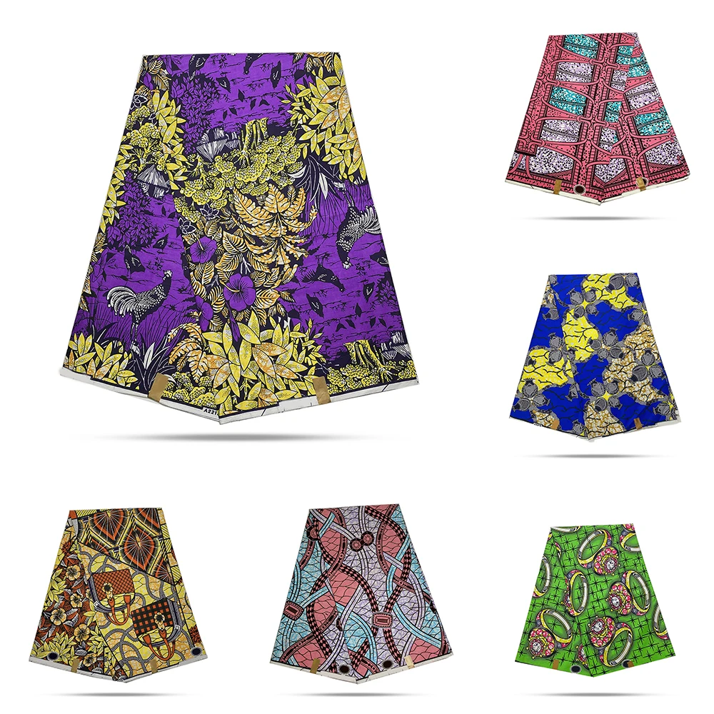 2020 NEW African wax fabric Ankara wax fabric Guaranteed veritable wax 100% cotton high quality 6 yards
2020 NEW African wax fabric Ankara wax fabric Guaranteed veritable wax 100% cotton high quality 6 yards