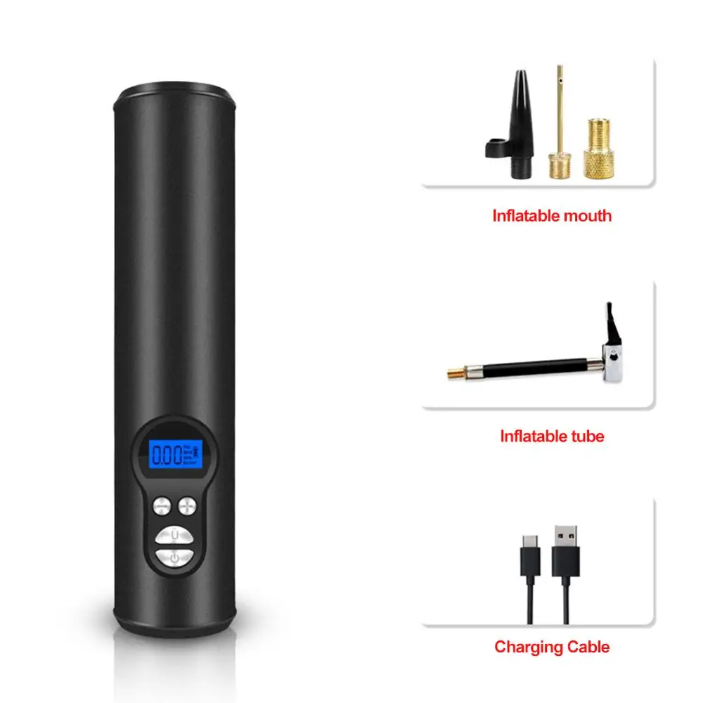Car Mini Inflatable Electric Pump 12V 150PSI Portable Universal Auto Air Compressor Rechargeable Pump With LED Emergency Light
Car Mini Inflatable Electric Pump 12V 150PSI Portable Universal Auto Air Compressor Rechargeable Pump With LED Emergency Light