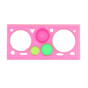 Multifunctional Spirograph Geometric Ruler Children Students Learning Drafting Drawing Stationery Tool Office Supplies
Multifunctional Spirograph Geometric Ruler Children Students Learning Drafting Drawing Stationery Tool Office Supplies