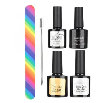Gel Polish Remover Efficient Quick Nail Polish Remover Base Top Coat File Pusher Kit Nail Art Manicure Set Gel Polish Remover a
Gel Polish Remover Efficient Quick Nail Polish Remover Base Top Coat File Pusher Kit Nail Art Manicure Set Gel Polish Remover a