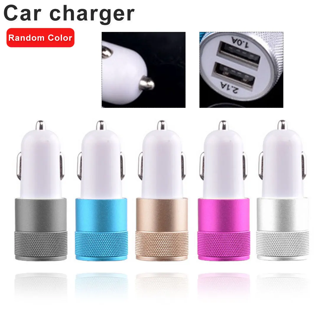 Fast Dual Usb Car Charger Car Cigarette Lighter Socket Universal USB Adapter Auto Car-Charger
Fast Dual Usb Car Charger Car Cigarette Lighter Socket Universal USB Adapter Auto Car-Charger