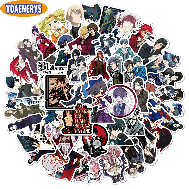 10/30/50PCS Kuroshitsuji Anime Sticker For Kids Luggage Laptop Motorcycle Skateboard Bicycle Sticker Graffiti Decal Classic Toys
10/30/50PCS Kuroshitsuji Anime Sticker For Kids Luggage Laptop Motorcycle Skateboard Bicycle Sticker Graffiti Decal Classic Toys