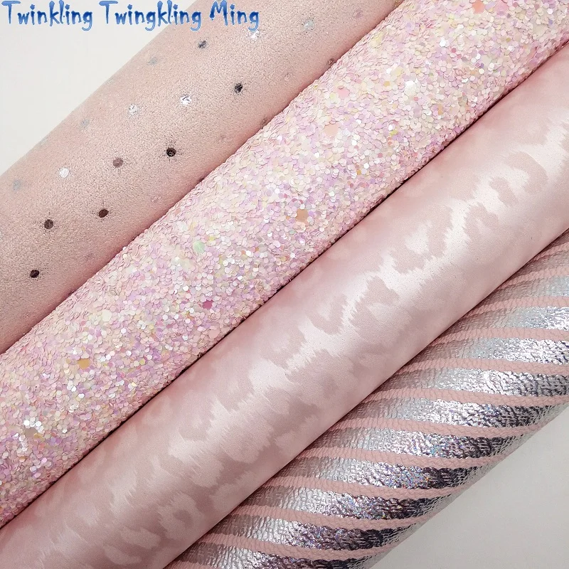 PINK Glitter Fabric, Stripes Synthetic Leather, Leopard Faux Fabric, Velvet Fabric Sheets For Bow 21x29CM Twinkling Ming XM024G
PINK Glitter Fabric, Stripes Synthetic Leather, Leopard Faux Fabric, Velvet Fabric Sheets For Bow 21x29CM Twinkling Ming XM024G