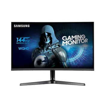 Samsung Monitor C27JG52 Monitor Gaming curved 27 '', WQHD, 2560x1440, 1800R, 4 ms, 144Hz, 2 HDMI, 1 Display Port, black Mon
Samsung Monitor C27JG52 Monitor Gaming curved 27 '', WQHD, 2560x1440, 1800R, 4 ms, 144Hz, 2 HDMI, 1 Display Port, black Mon