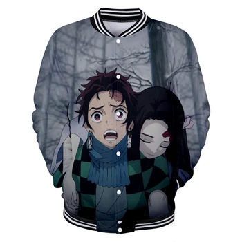 3D Printing Ghost Blade Jacket Men Women Sweatshirts Autumn Winter Hip Hop Baseball Jacket Demon Slayer boys girls 3D Jackets
3D Printing Ghost Blade Jacket Men Women Sweatshirts Autumn Winter Hip Hop Baseball Jacket Demon Slayer boys girls 3D Jackets