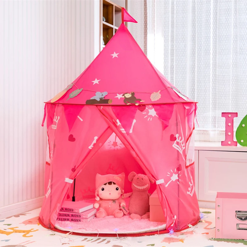 Play Tent Portable Foldable Tipi Prince Folding Tent Children Boy Cubby Play House Kids Gifts Outdoor Toy Tents Castle Toys Girl
Play Tent Portable Foldable Tipi Prince Folding Tent Children Boy Cubby Play House Kids Gifts Outdoor Toy Tents Castle Toys Girl