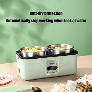 Stainless Steel Heating Lunch Box Multifunctional Electric Microwave Heating Food Storage Container for Student Office Worker
Stainless Steel Heating Lunch Box Multifunctional Electric Microwave Heating Food Storage Container for Student Office Worker