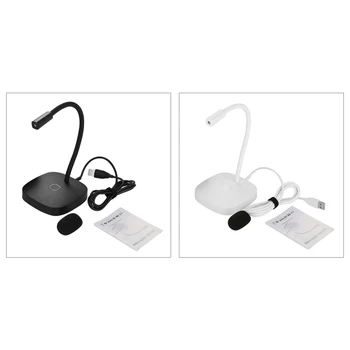 2020 USB Desktop Microphone for PC and Mac with Mute Button Compatible with Any Computer Professional Desktop Microphone
2020 USB Desktop Microphone for PC and Mac with Mute Button Compatible with Any Computer Professional Desktop Microphone