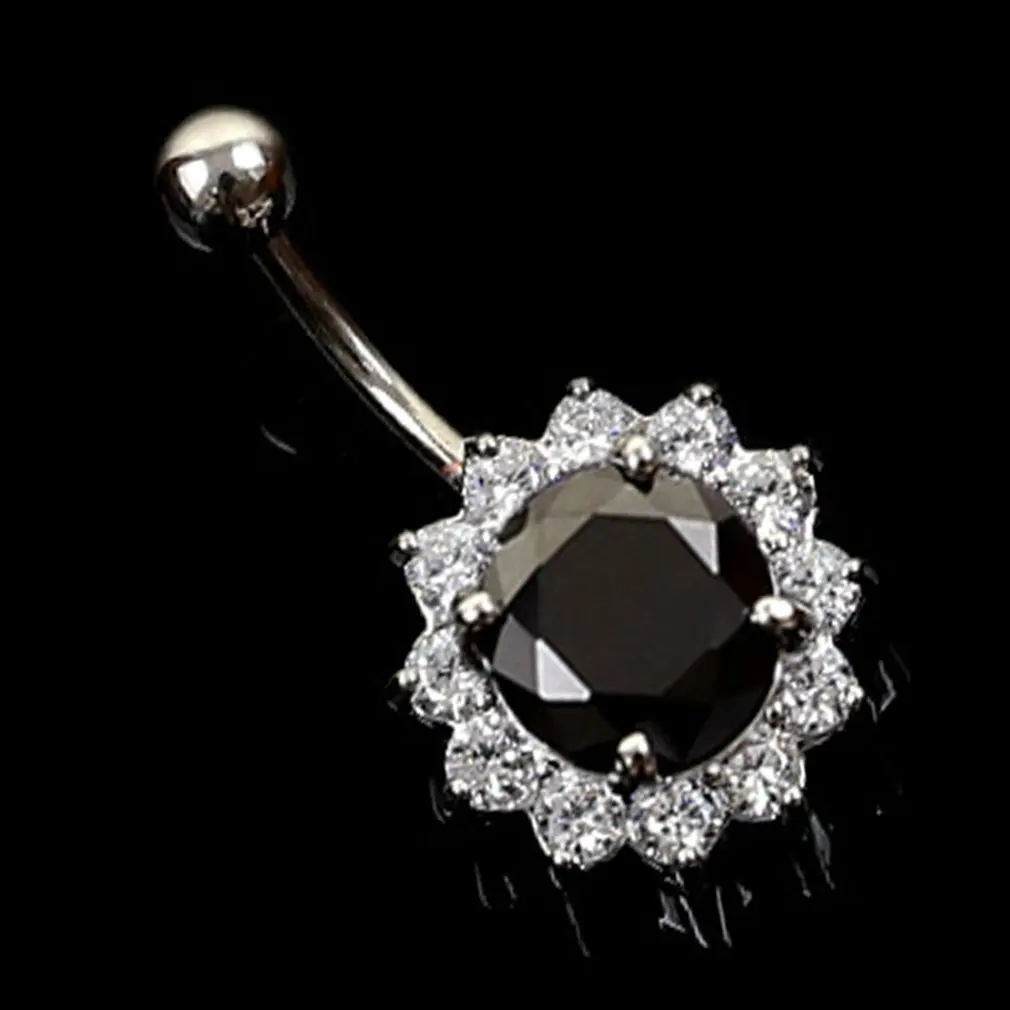 Flower Crystal Gem Navel Buckle Belly Ring Piercing Body Inlaid Nail Button Paragraph Buckle Ring Body for Women 2019 Fashion
Flower Crystal Gem Navel Buckle Belly Ring Piercing Body Inlaid Nail Button Paragraph Buckle Ring Body for Women 2019 Fashion