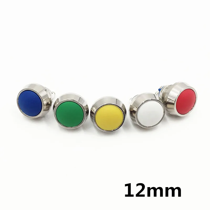 12mm Momentary Push Button Switch Colored switches Spherical Metal Car Modification Horn Doorbell Switch
12mm Momentary Push Button Switch Colored switches Spherical Metal Car Modification Horn Doorbell Switch